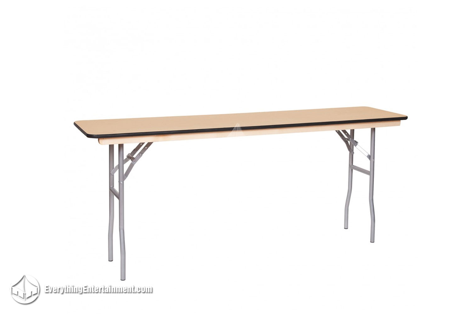 A 6 foot seminar table on white background