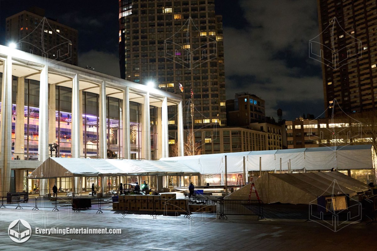 Red Carpet Movie Premiere Tenting at Lincoln Center, NYC