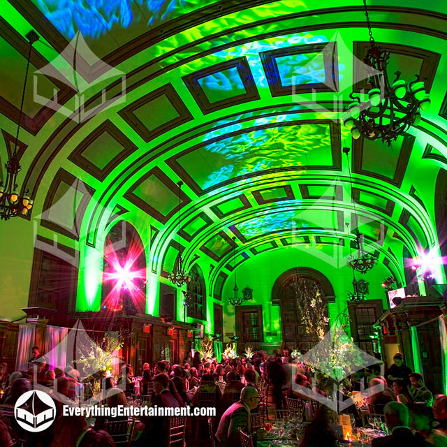 corporate lighting lighting and gobo projections