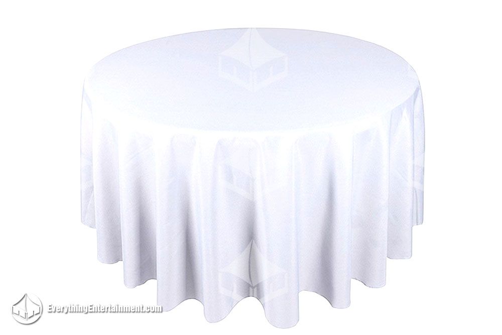 Linen on white background